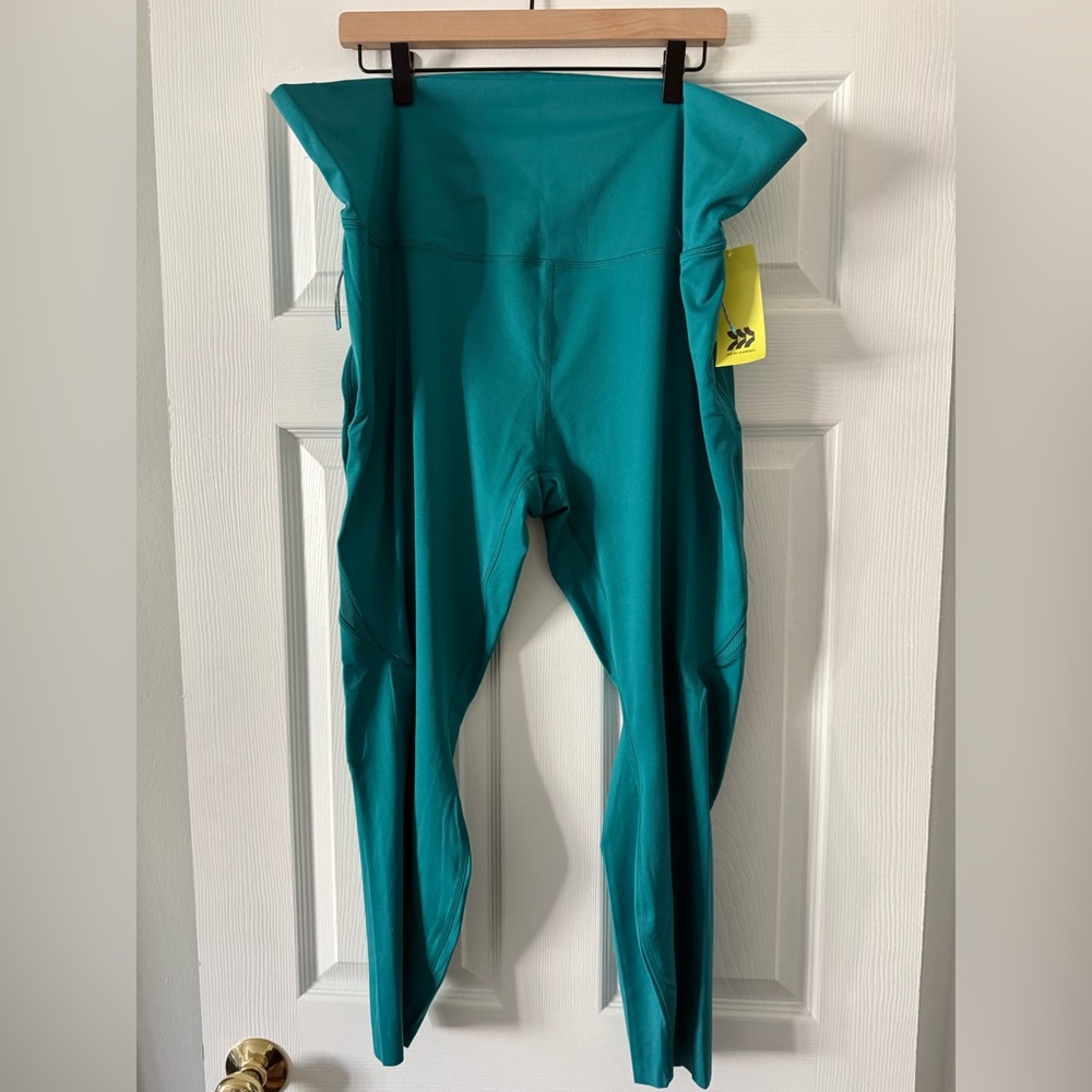 all in motion teal 3X leggings ✨ NEW WITH TAGS